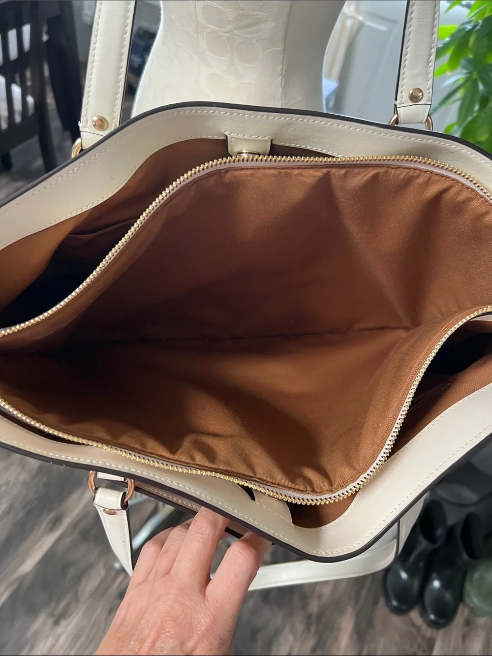 Coach Chalk Signature Laptop bag